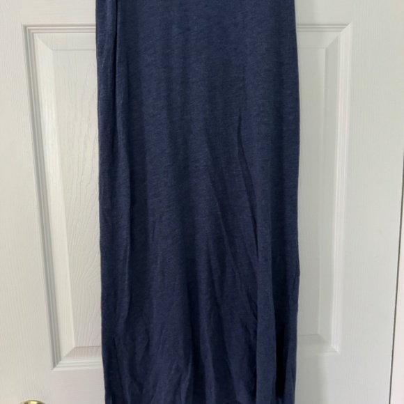 Sleeveless Casual Madewell T-Shirt Tank Dress, Navy, Small - Picture 5 of 6